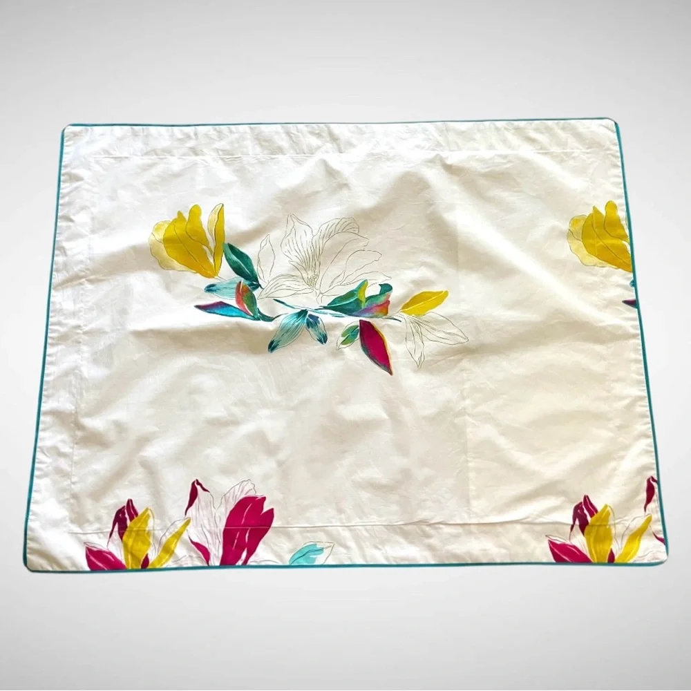 YVES DELORME PARIS FOUGUE Standard Pillow Sham FRANCE